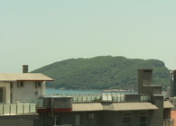 Вид на море с террасы апартаментов 58 кв.м