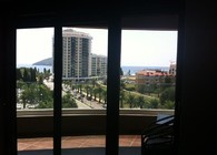 Вид из окна апарт-отеля